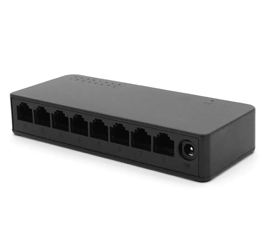 Комутатор Ethernet Merlion MG-1008 8 портів DC 5V 1000 Мбіт/сек - фото 2