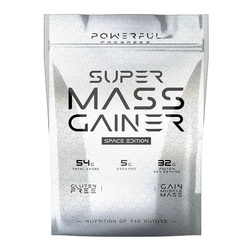 Гейнер Powerful Progress Super Mass Gainer, 4 кг - Чорничний чізкейк