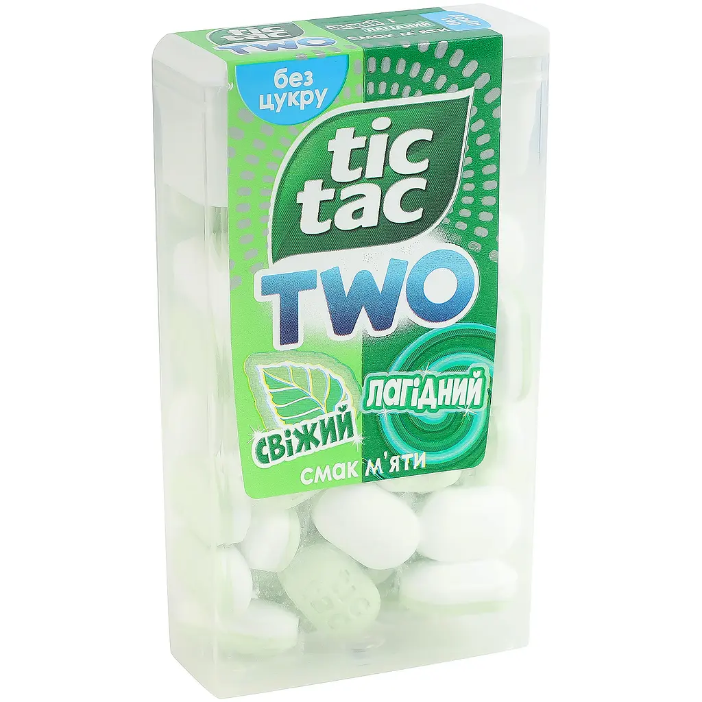 Драже Tic Tac Two М'ята 38.5 г - фото 2