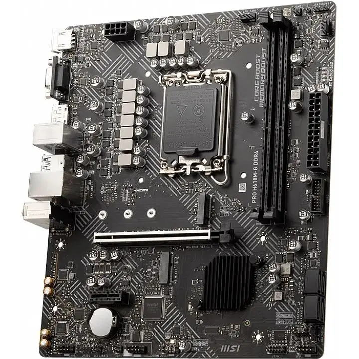 Материнская плата MSI Pro H610M-G DDR4 Socket 1700 - фото 3
