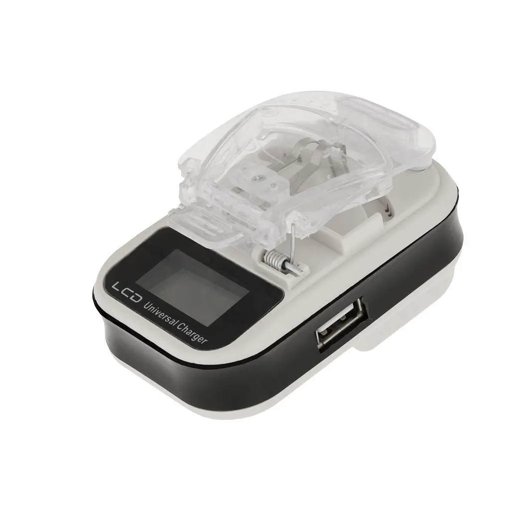 Адаптер живлення жабка LCD USB Charger HY02 4.2 V 0.3 A заряджання жабка для батареї блок живлення жабка - фото 6