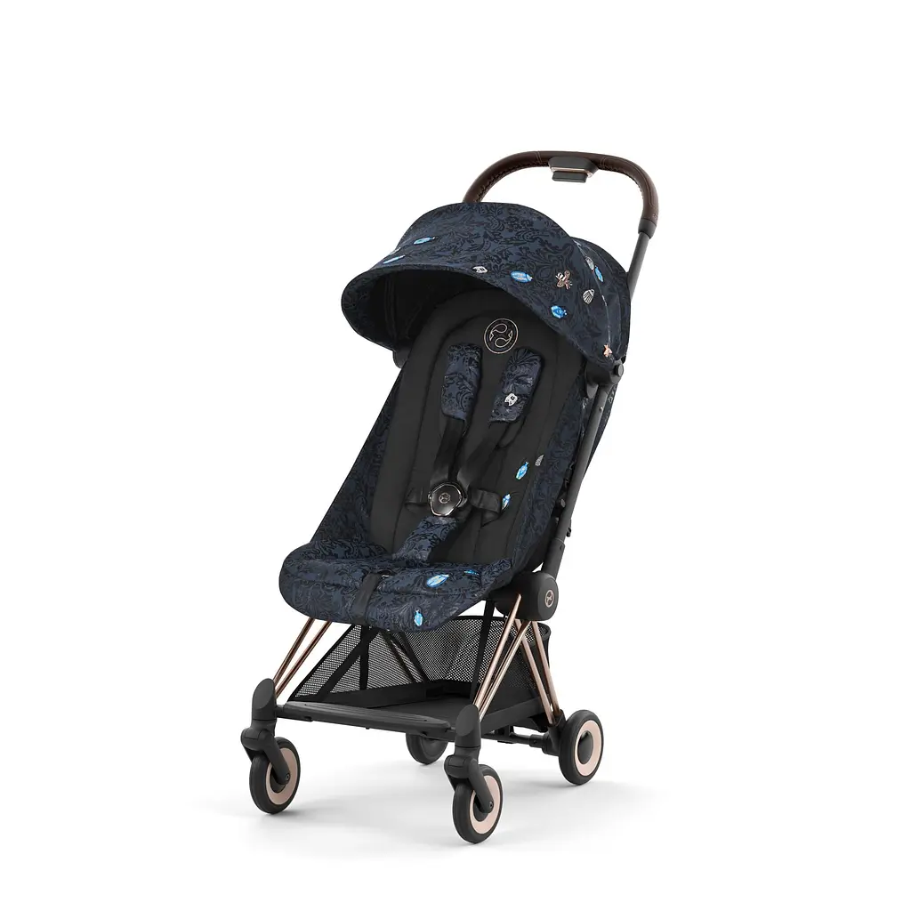 Прогулянкова коляска Cybex Coya Jewels of Nature темно-синя (522003111) - фото 2