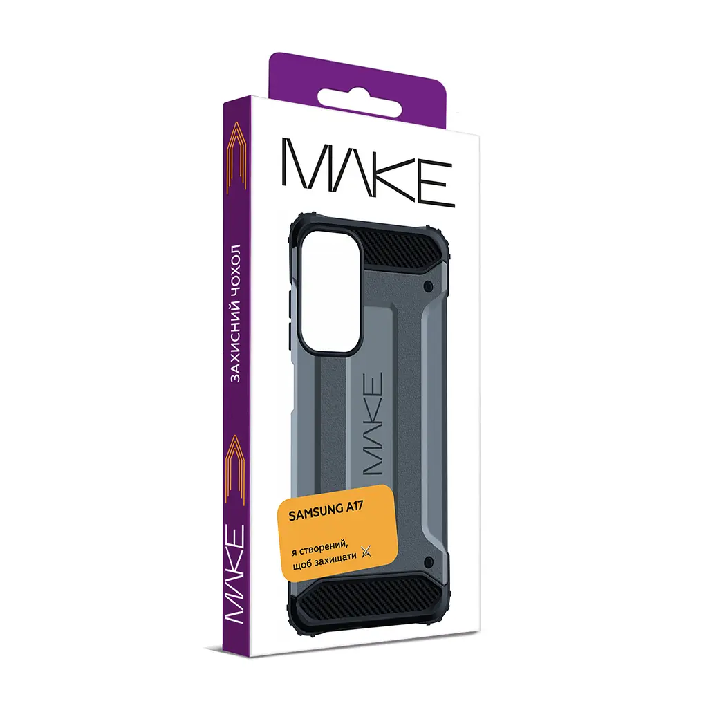 Чохол MAKE Samsung A17 Panzer Steel Blue - фото 2