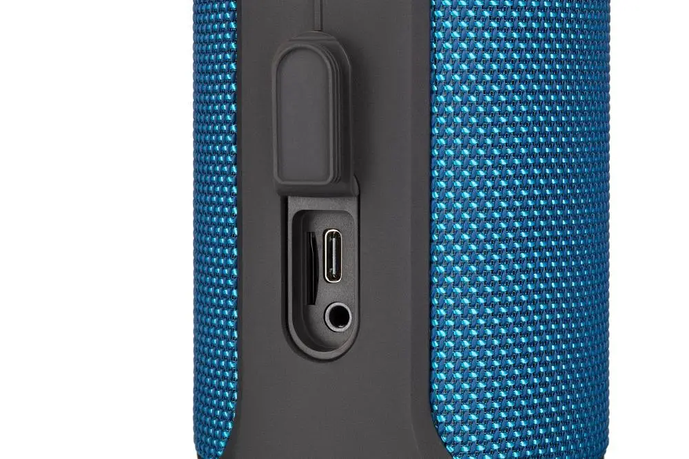 Акустична система 2E SoundXTube TWS MP3 Wireless Waterproof Blue (2E-BSSXTWBL) - фото 4
