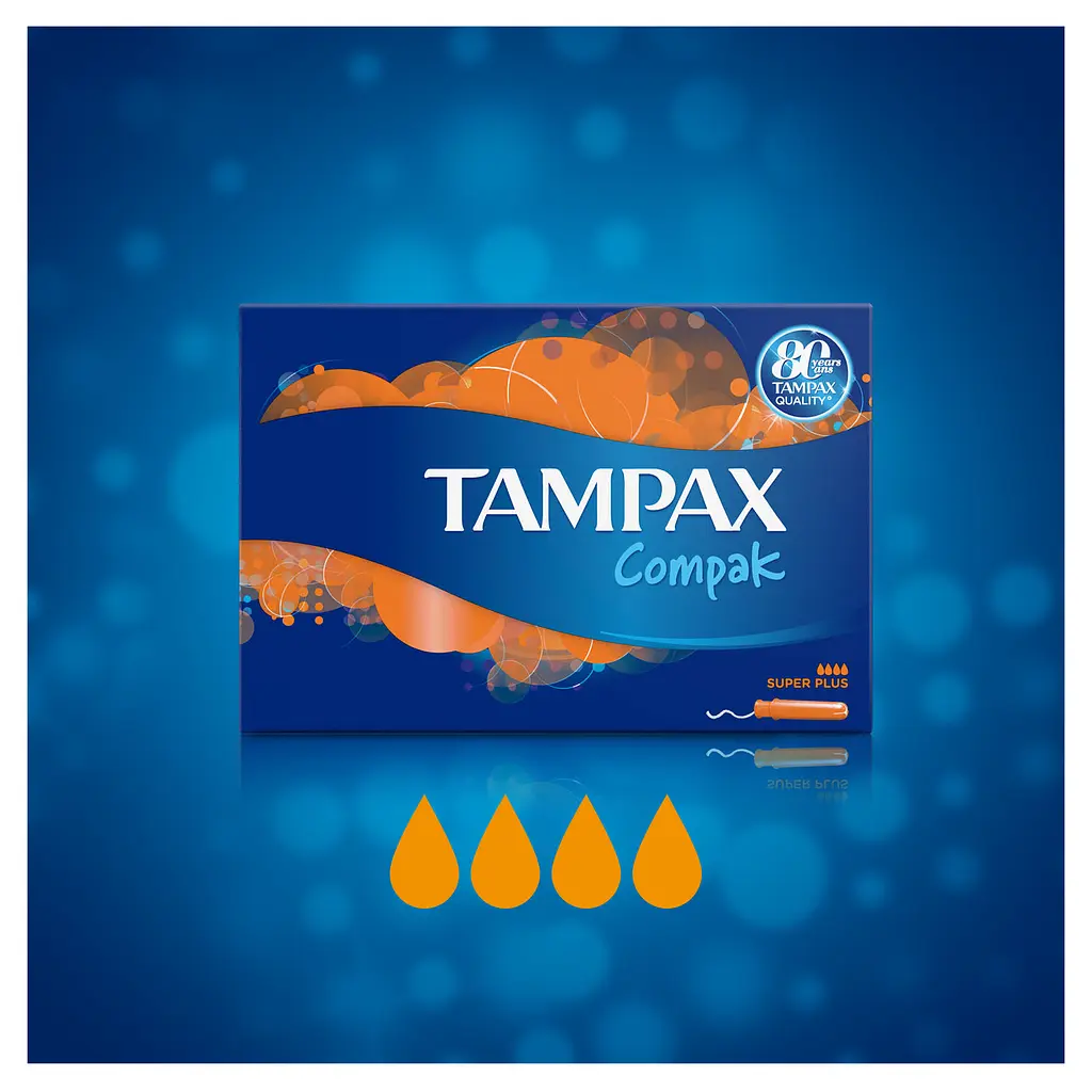 Тампони Tampax Compak Super Plus Duo, 16 шт. - фото 4