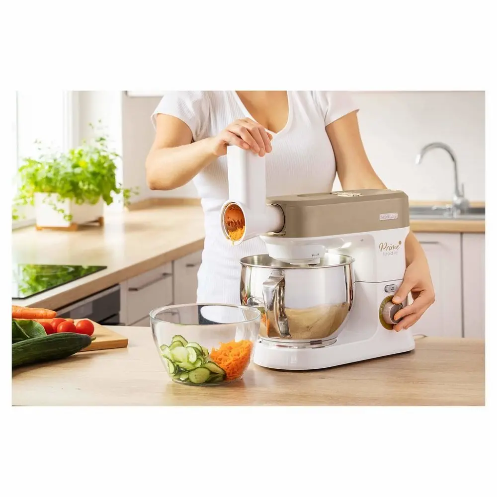 Кухонна машина 1200Вт, коричнево-білий Sencor teh0026131 - фото 7