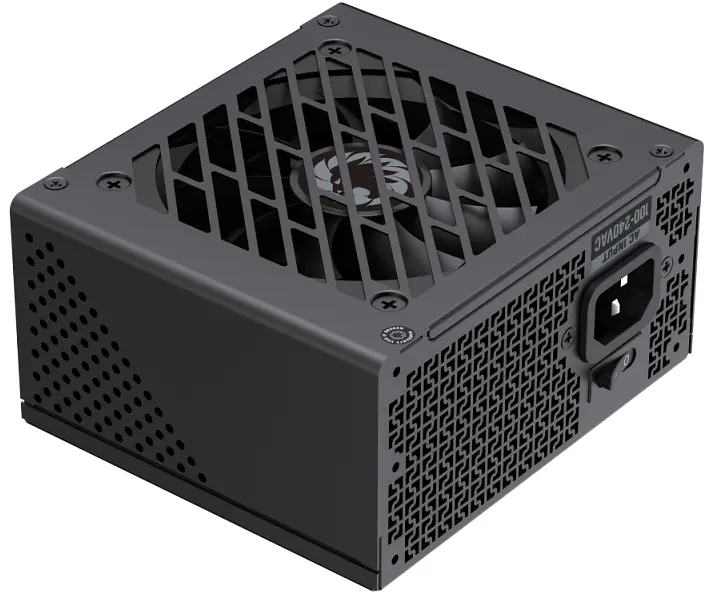 Блок питания GameMax 850 Вт GS-850G, Black, SFX, модульный, 80+ Gold, Active PFC, 9,2 см, 3xMolex / 6xSATA / 1x16-pin / 4x2+6-pin / 2x4+4-pin / 1x20+4-pin, защита OVP / UVP / OCP / OTP / OPP / SCP - фото 4