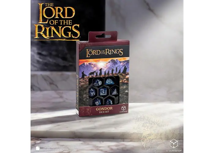 Набір кубиків The Lord of the Rings: Gondor Dice Set (7 шт.) (LOTR/190166/GON/A) - фото 10