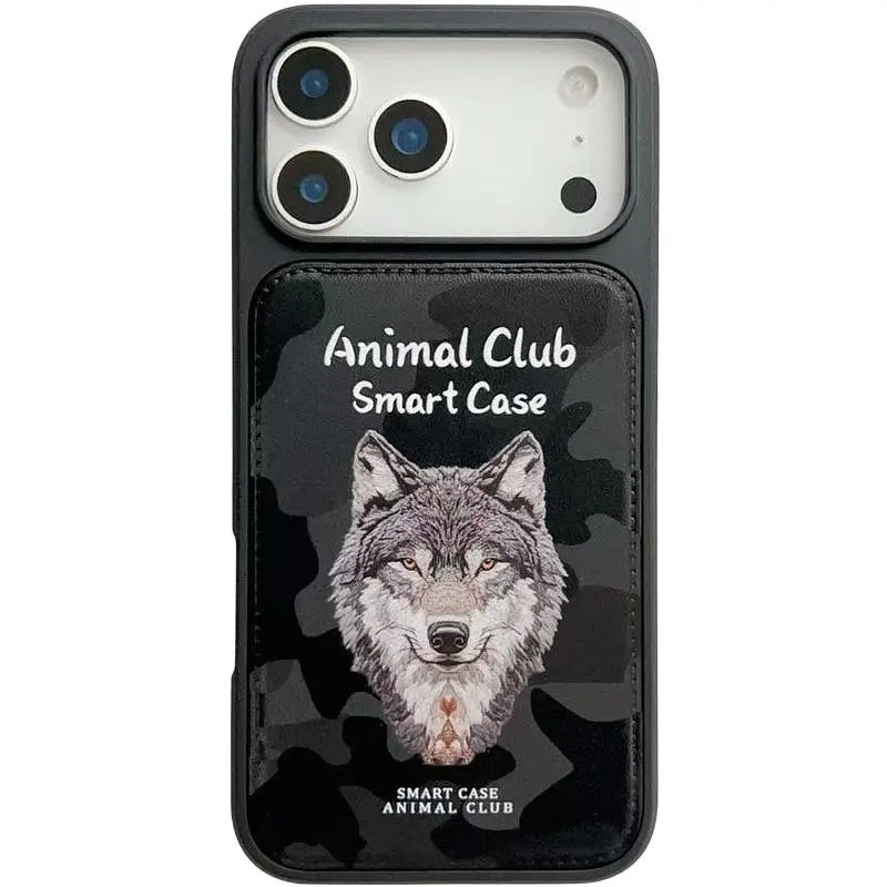 TPU+PC чохол Animal Club для Apple iPhone 17 Pro (6.3) Black - фото 2