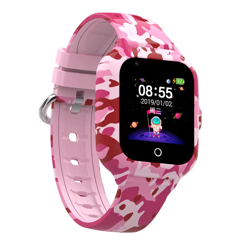 Смарт-годинник дитячий Wonlex KT22S 4G WI-FI GPS SIM Pink (17002-hbr)