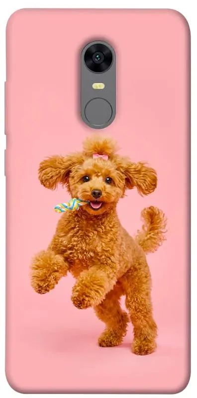 TPU чохол Demsky Happy poodle для Xiaomi Redmi 5 Plus / Redmi Note 5 (Single Camera)
