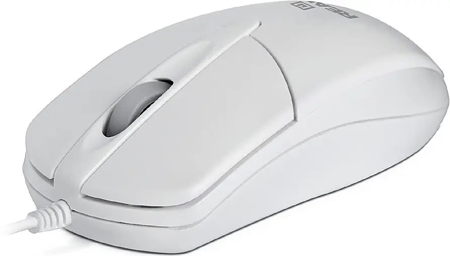 Миша REAL-EL RM-211 USB white - фото 4