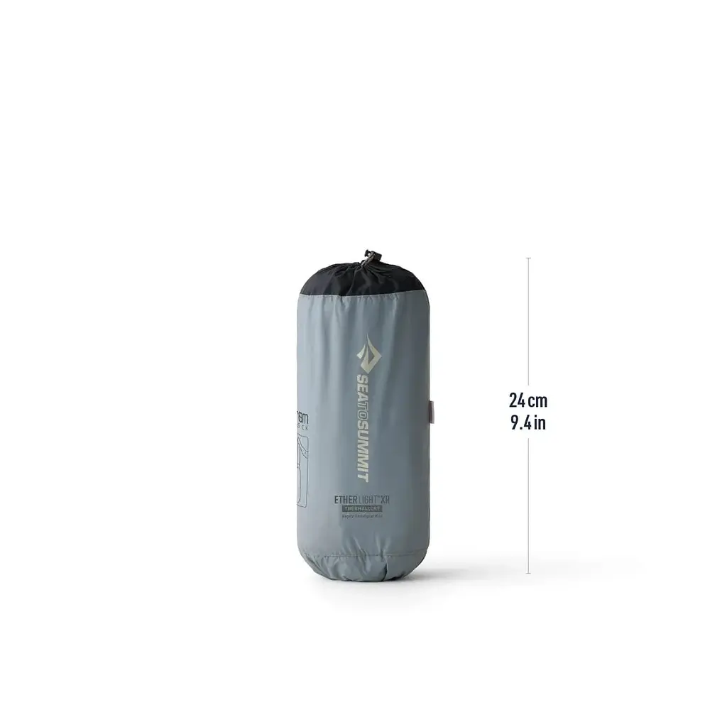 Надувной коврик Sea To Summit Ether Light XR Insulated ASC Mat Regular Rectangular Wide Dark Grey (1033-STS ASL051152-291703) - фото 2