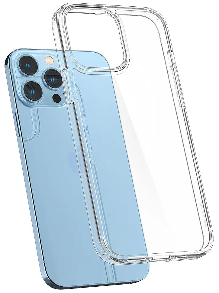 Чохол прозорий протиударний Spigen Ultra Hybrid Crystal ACS03261 для iPhone 13 Pro (6.1") Crystal Clear