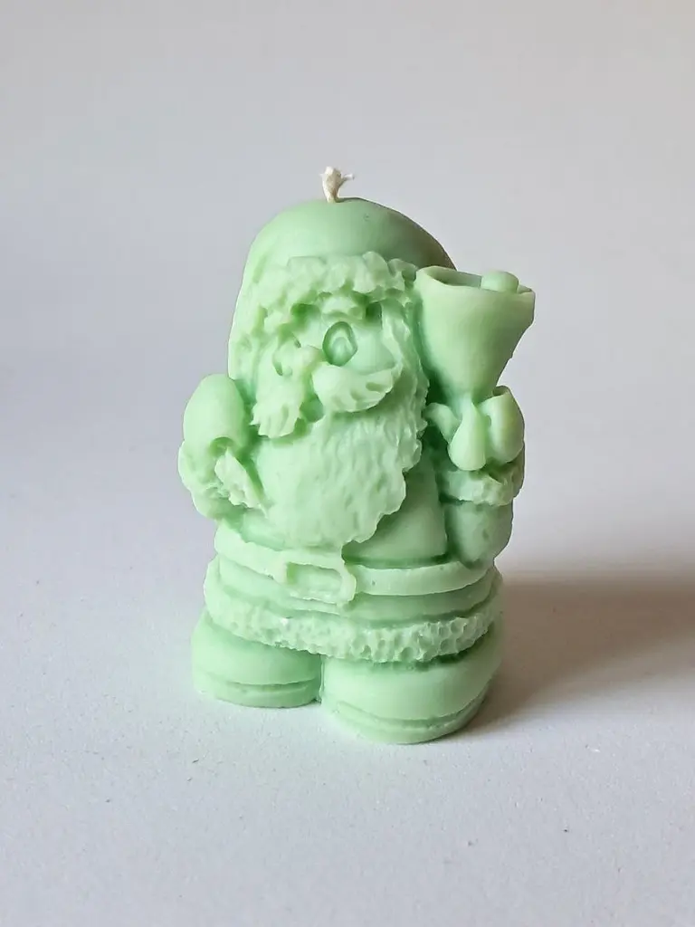 Свічка Санта-Клаус Svich Shop зелений колір - фото 4