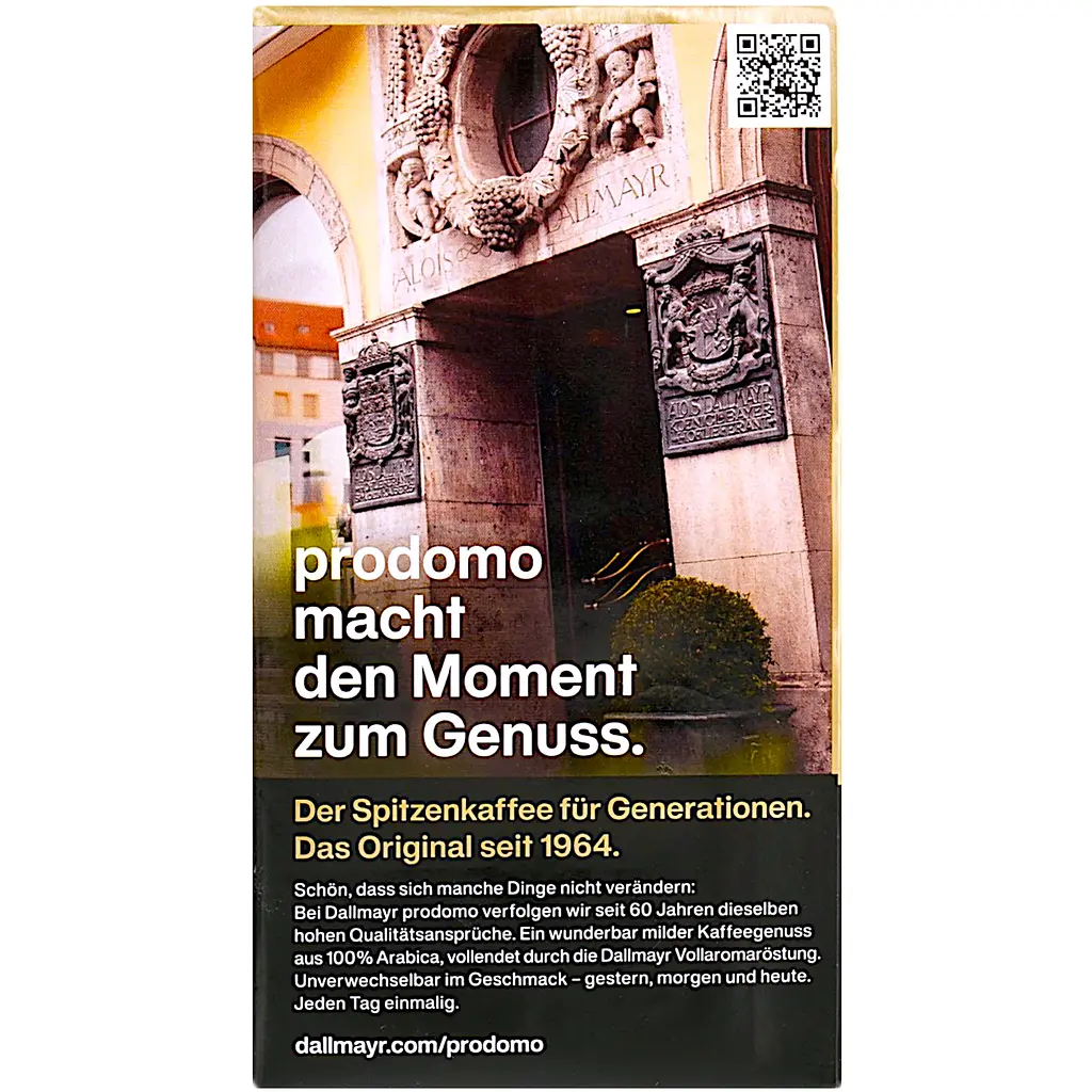 Кава мелена Dallmayr  Prodomo Naturmild смажена 500 г - фото 5