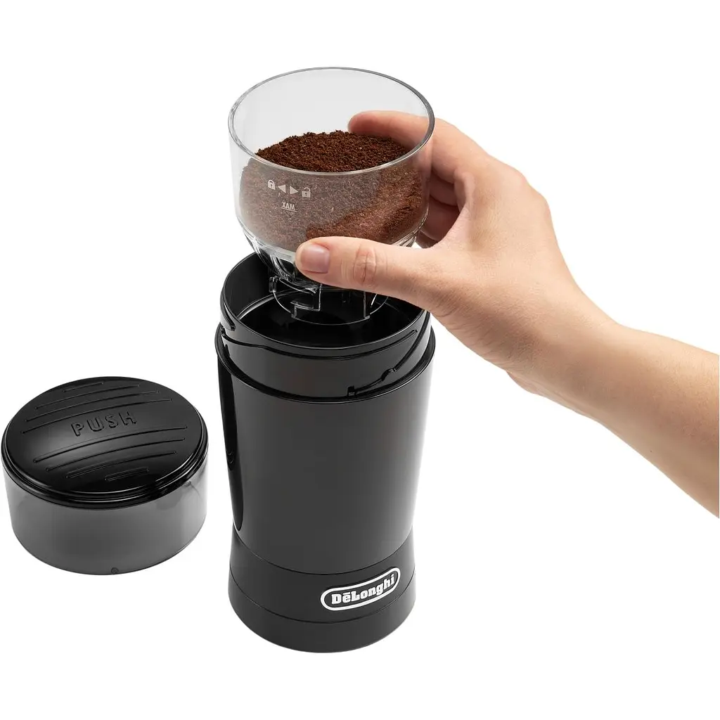 Кавомолка DeLonghi KG 200 BK [64025] - фото 4