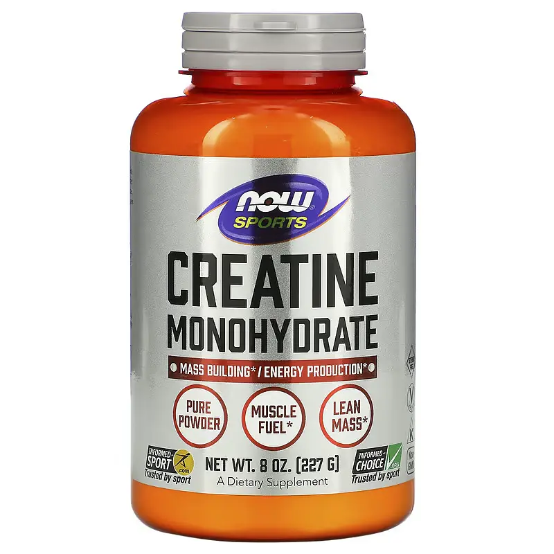 Креатин Now Sports Моногідрат Creatine Monohydrate Powder - 227г