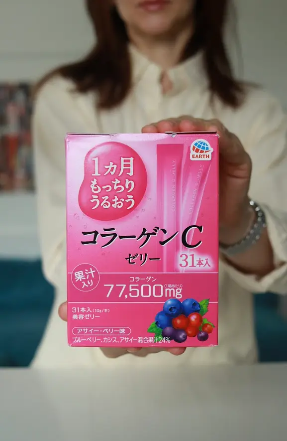 Колагенове желе EARTH CHEMICAL Collagen C Jelly з вітаміном С (лісові ягоди) 31 стік - фото 3