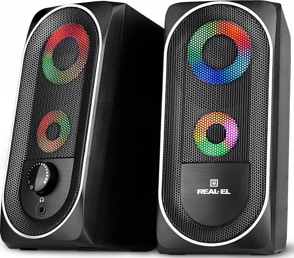 Акустична система REAL-EL S-110 USB Black