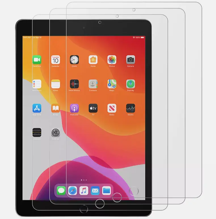 Захисне скло DK для Apple iPad 10.2" 9gen 2021 A2603/A2604 Full Glue 3 шт (010011) - фото 2