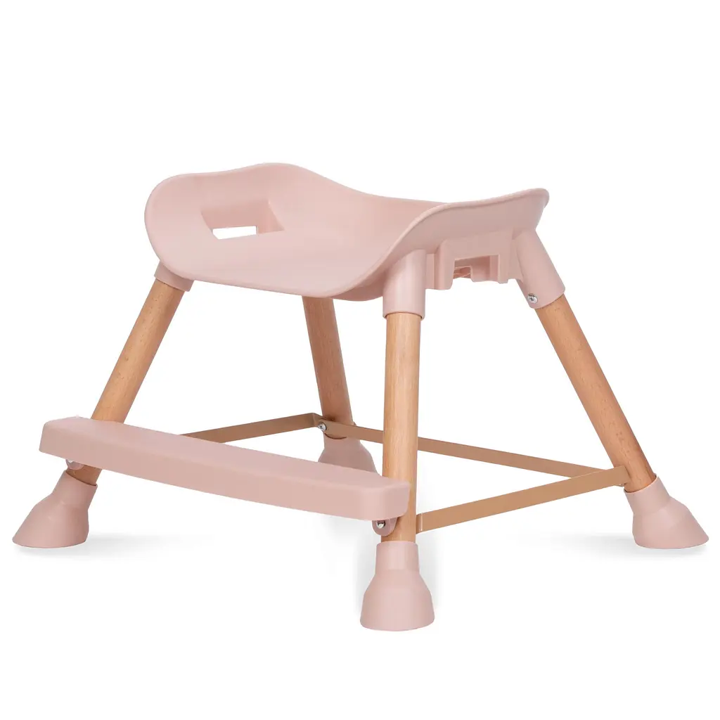 Стульчик для кормления Kidwell Eatan Wood 4 в 1 Pink (5901130090990) - фото 2