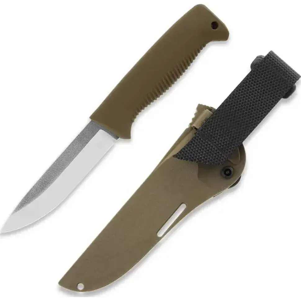 Ніж Peltonen M07 (N690), без покриття, coyote (FJP258)