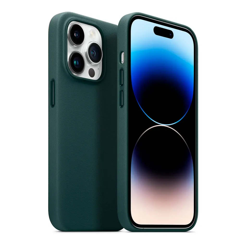 Чохол ArmorStandart Fake Leather Case для Apple iPhone 13 Pro Shirt Green - фото 3