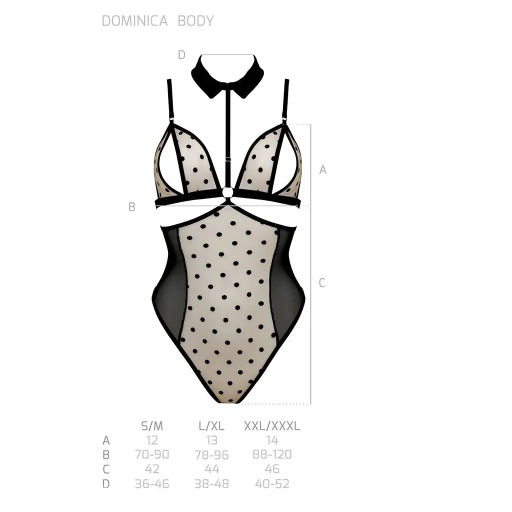 Боді Passion DOMINICA BODY L/XL, beige - фото 5