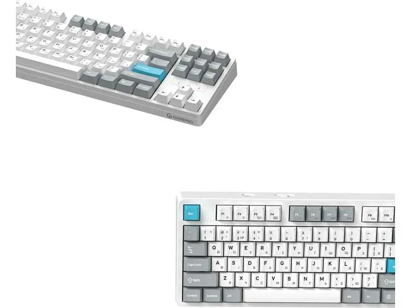 Клавіатура GamePro Asgard Ragnar White (MK285WH) - фото 4