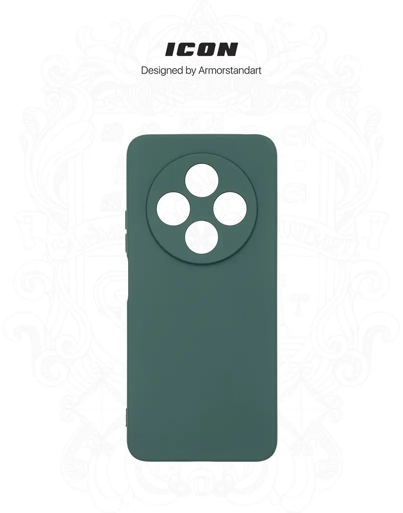 Чехол ArmorStandart ICON для Xiaomi Poco M7 5G Camera cover Dark Green (ARM85317) - фото 3