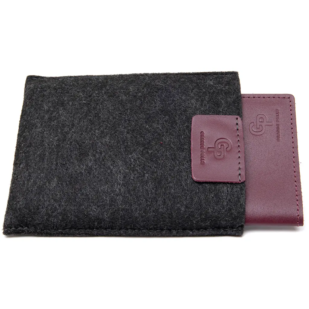 Шкіряна обкладинка для документів GRANDE PELLE 10х13,5х0,5 см acs0018498 - фото 5