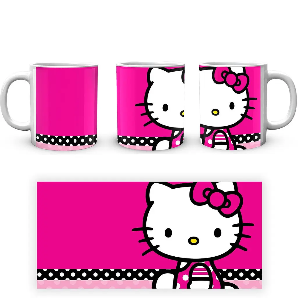 Кухоль GeekLand Hello Kitty Хелло Кітті HK 02.06 330 мл білий - фото 4