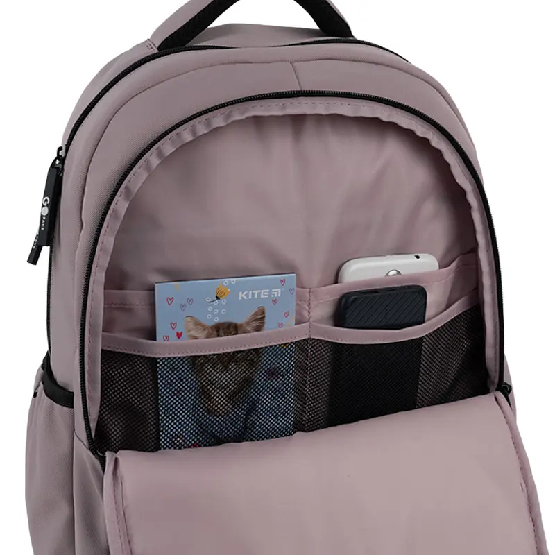 Рюкзак GoPack Education Teens 184 розовый Розовый (GO26-184L-1) - фото 14
