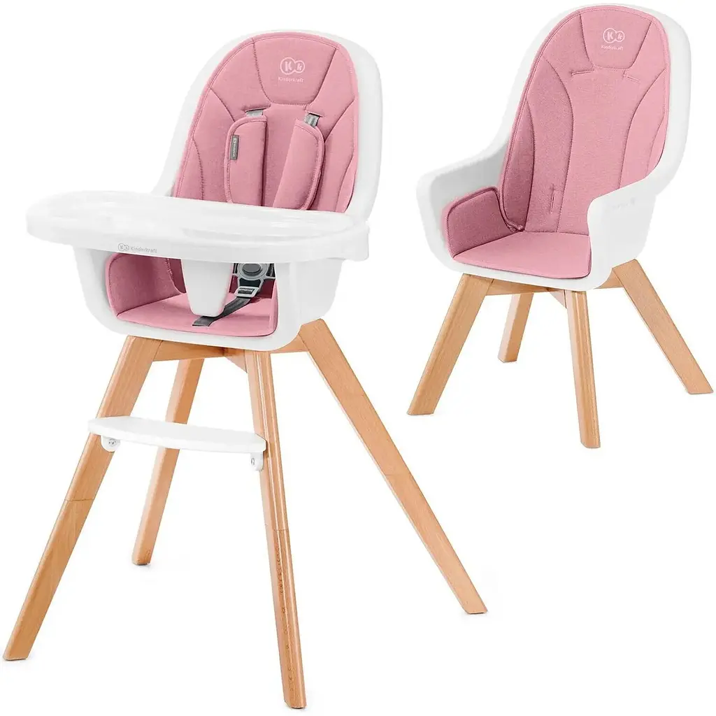 Стільчик для годування Kinderkraft Tixi рожевий (00-00158723) - фото 7