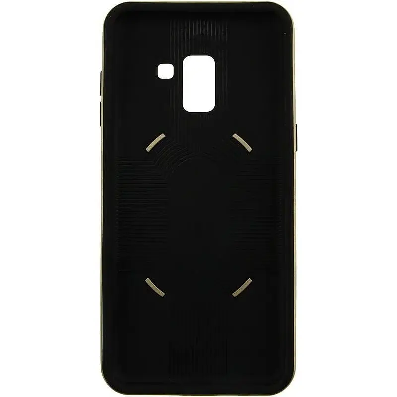 Чехол-накладка iPaky 360° Free Rotation Ring Holder case Samsung Galaxy A8 Plus A730F Gold - фото 6