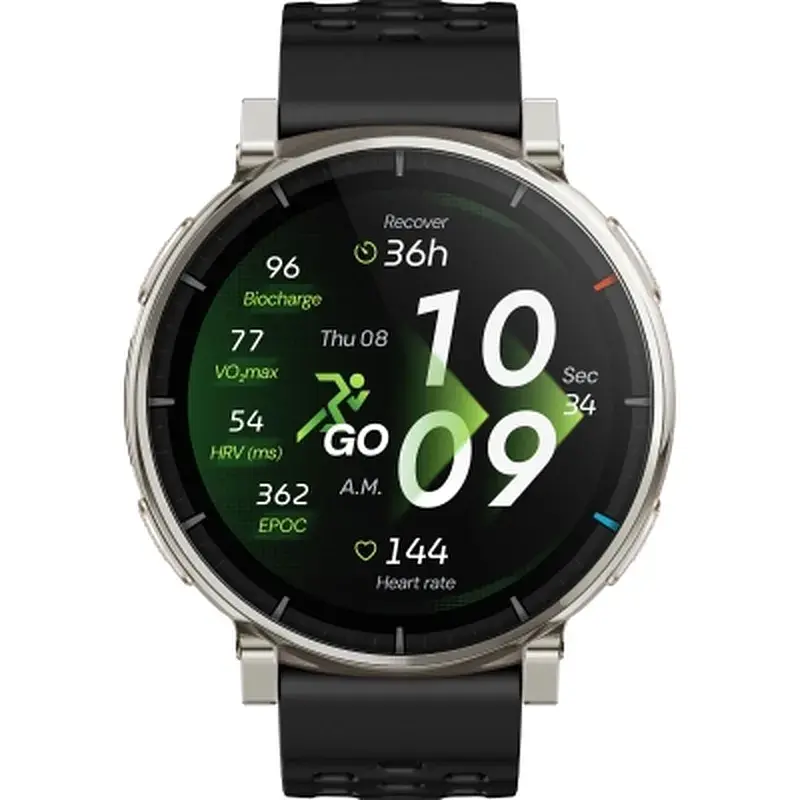 Смарт-годинник Amazfit Active 3 Premium W2559GL1N Срібний (1193746) - фото 2