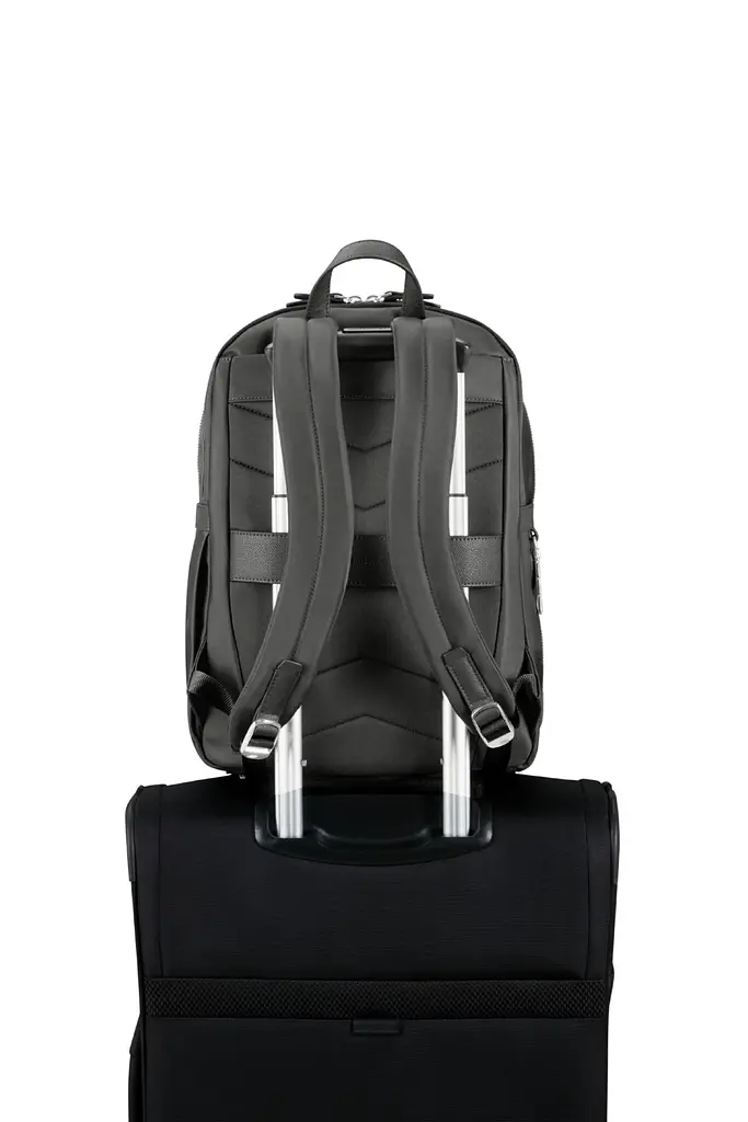 Рюкзак 14,1" Samsonite KARISSA EVO GUNMETAL GREEN 38,5x27,5x13 KP2*24010 - фото 3