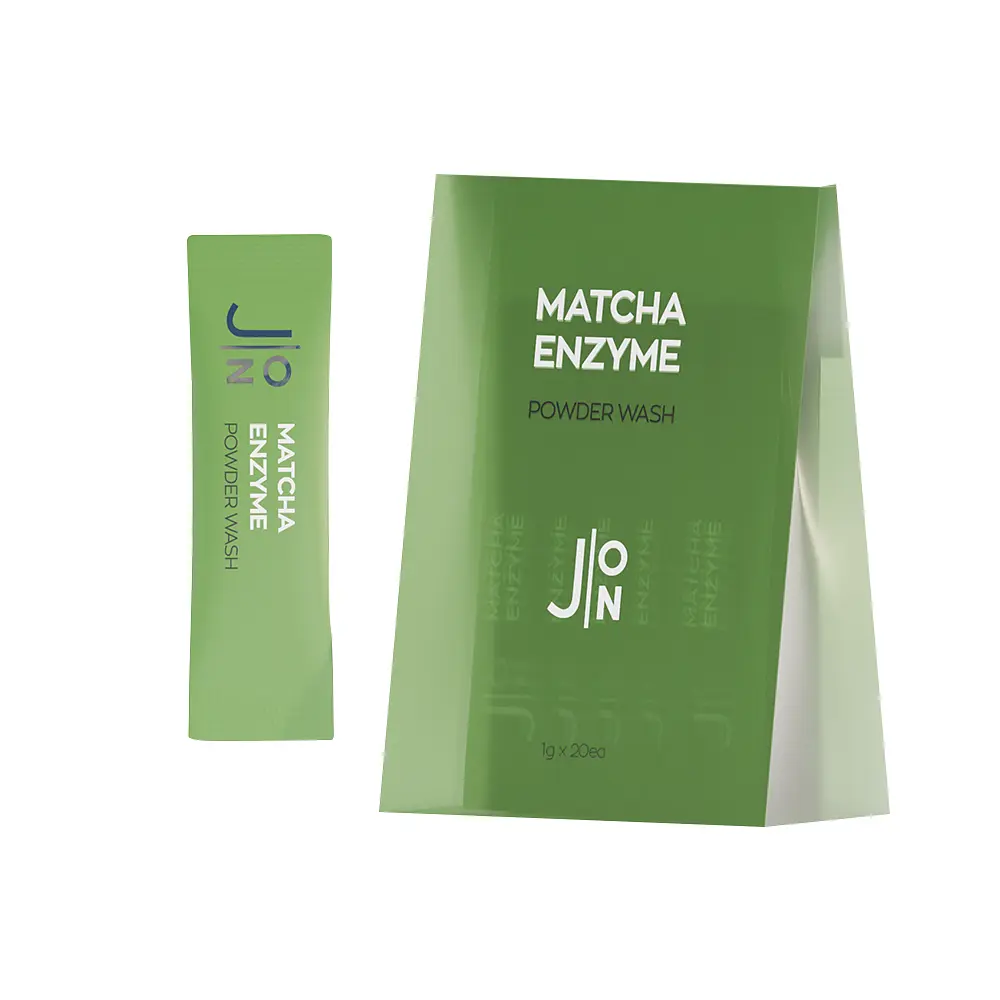 Ензимна пудра з матчею Matcha Enzyme Powder Wash J:ON 1г 20шт - фото 2