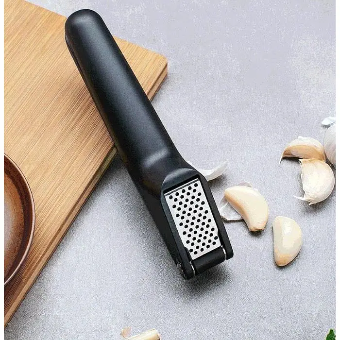 Пресс для чеснока Hou Huo Heat Garlic Press черный - фото 2