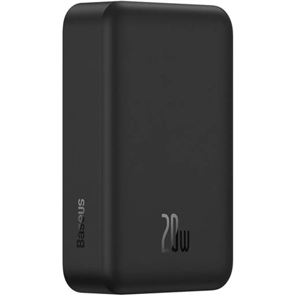 Внешний аккумулятор Baseus Magnetic Mini 20W 20000 mAh Black (PPCX150001) [113277] - фото 4