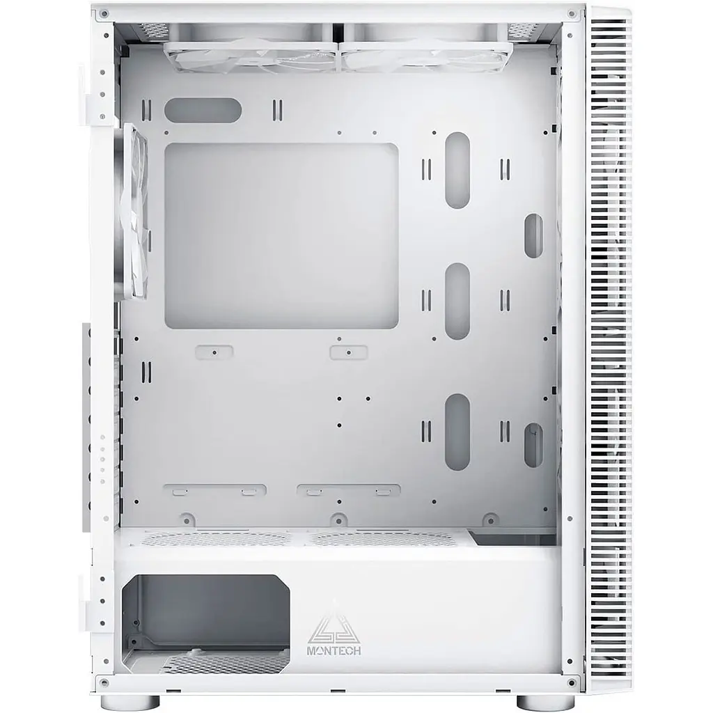 Корпус MONTECH X3 Glass White [143902] - фото 4