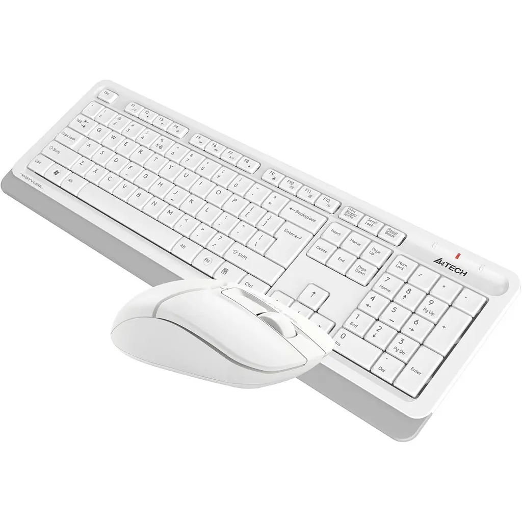 Комплект клавіатура + миша A4Tech Fstyler FG1012 White [114628] - фото 7
