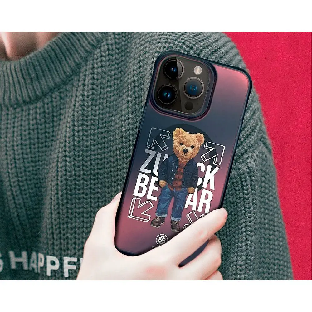 Чохол Zuck Bear California Cool MagSafe Case для Apple iPhone 15 Pro Jeans [108893] - фото 4