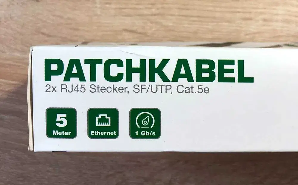 Кабель вита пара RJ 45 5 м - фото 2