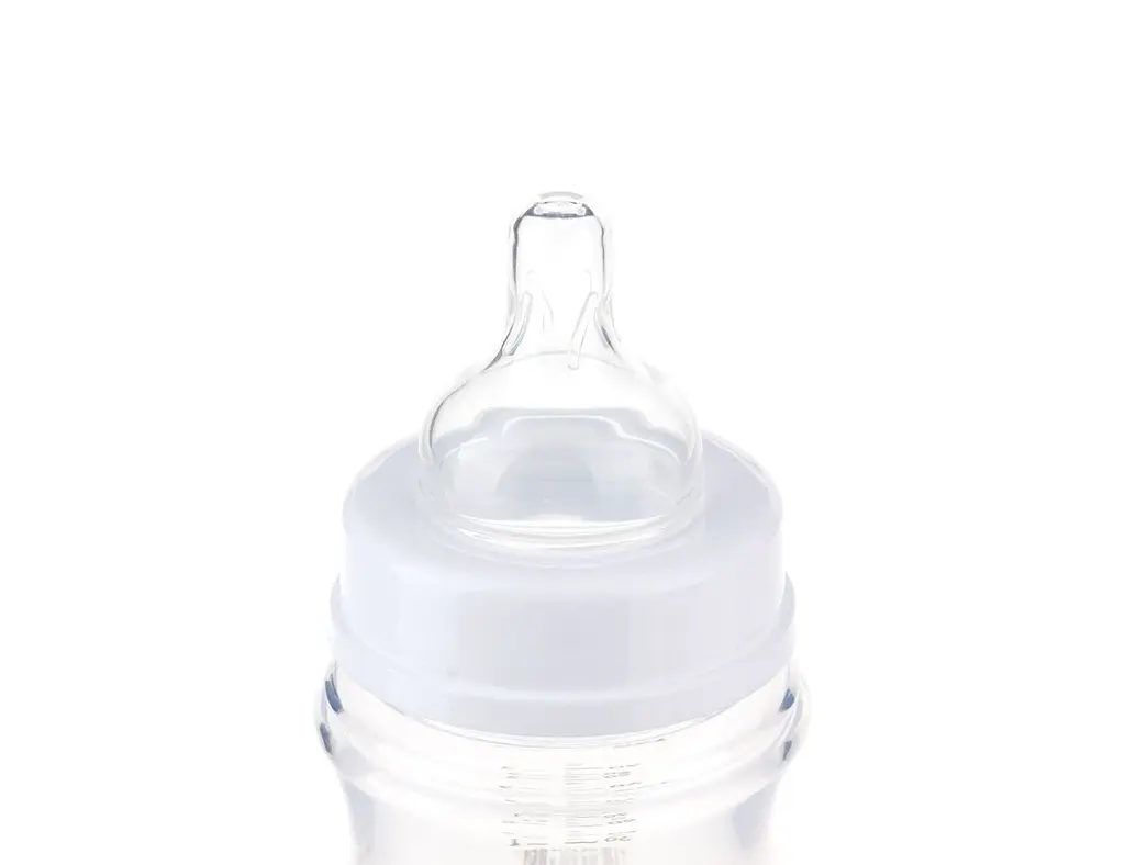 Пляшка антиколікова з широким отвором 120 мл Canpol babies Easystart силіконова, зелена, Toys - фото 2
