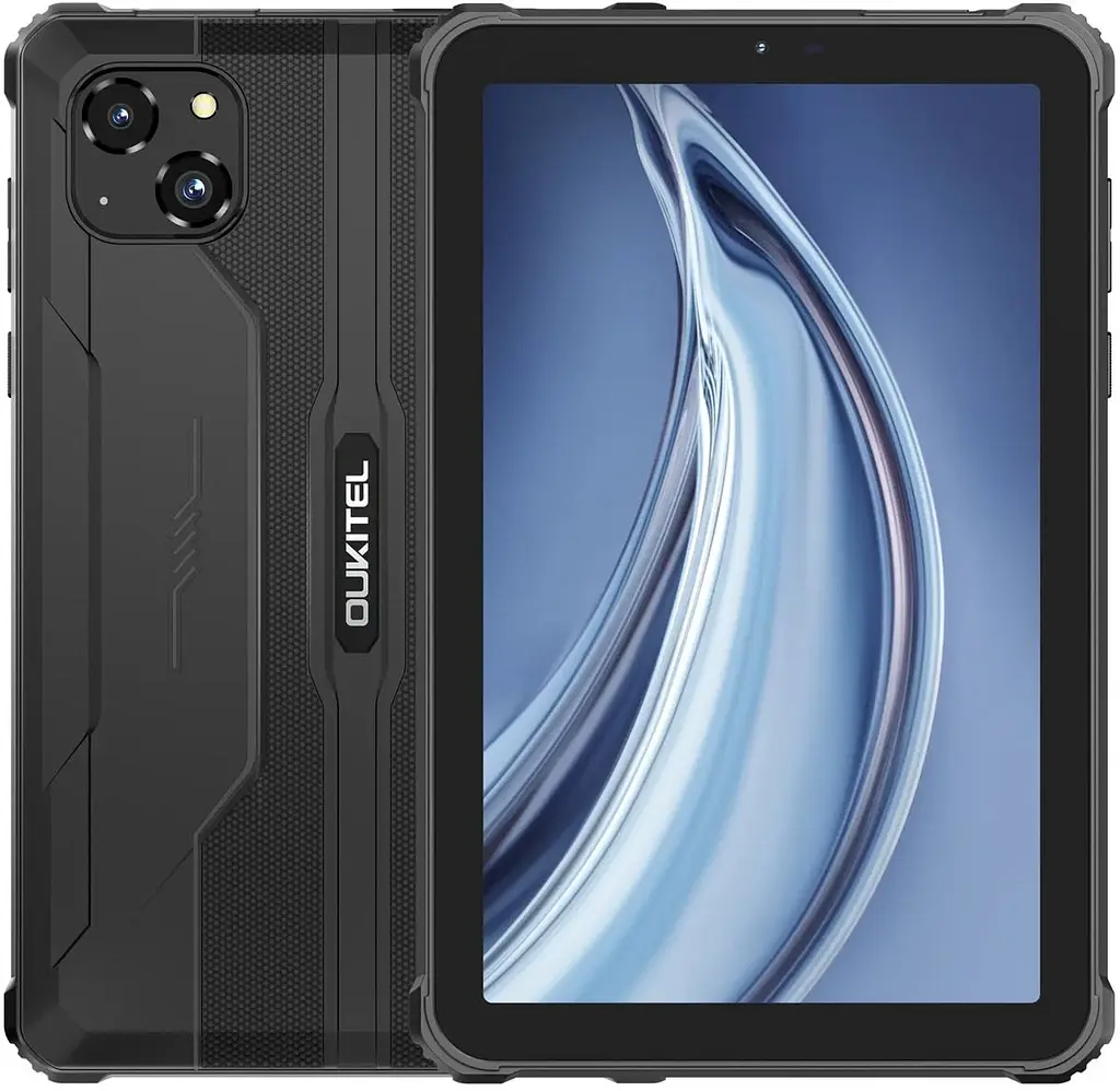 Планшет Oukitel RT3pro 8” HD / 4GB/128GB / G81 / 5150mAh / 16+8Мп / IP69K / LTE Black (RT3pro_Black) - фото 9