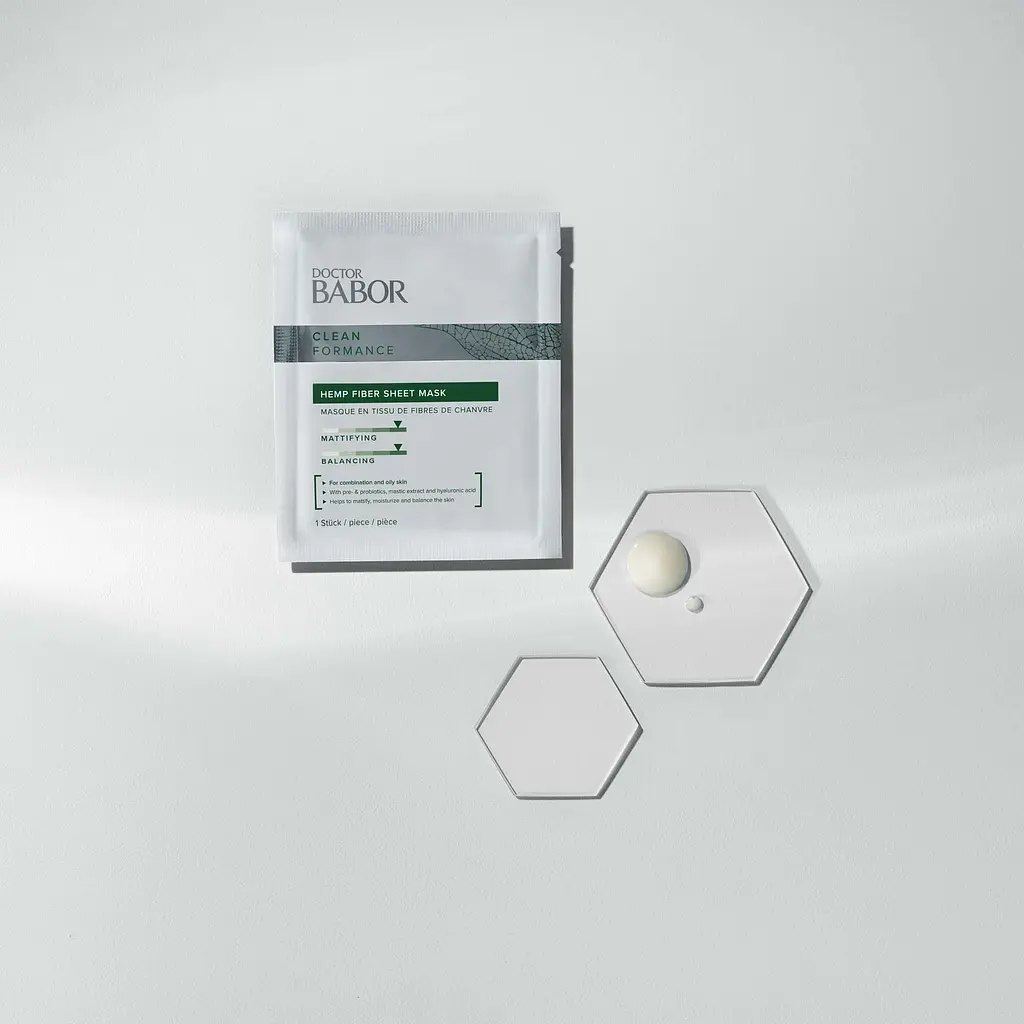 Тканевая маска для лица Babor Doctor Babor Clean Formance Hemp Fiber Sheet Mask 1 шт. - фото 2