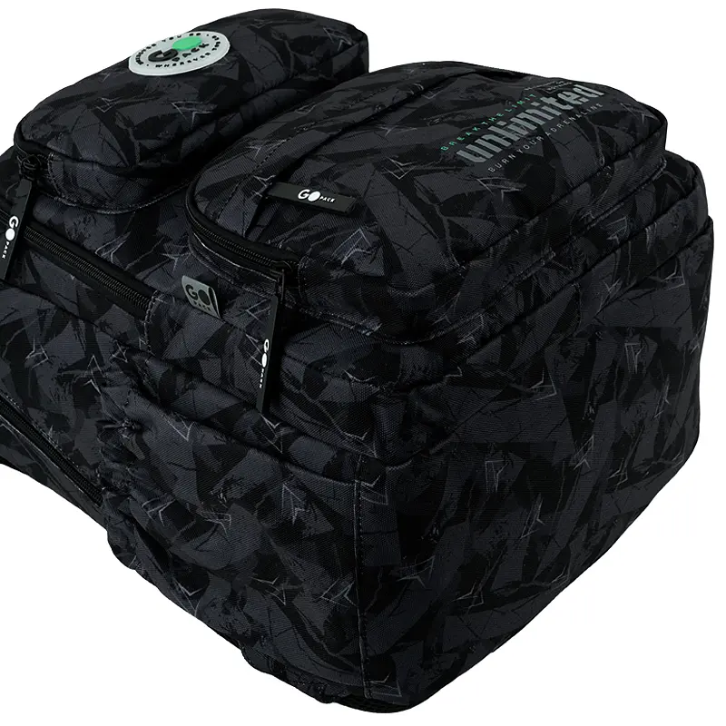 Рюкзак GoPack Education 120M-4 Unlimited Черно-серый (GO26-120M-4) - фото 8