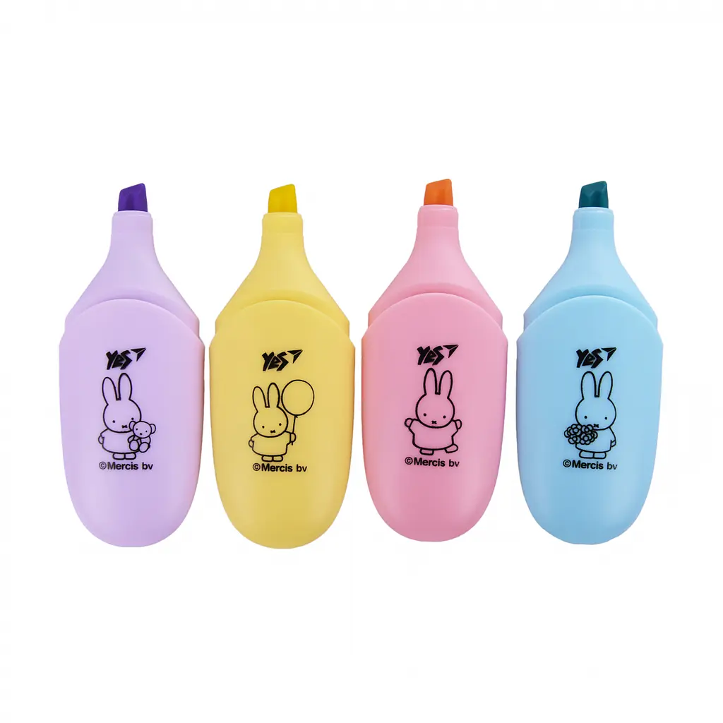 Маркер текстовый Yes Miffy 4 шт. (391093) - фото 3